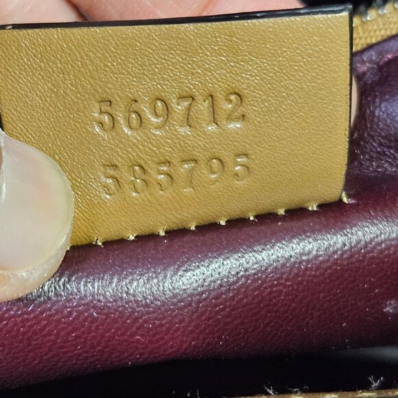 Authentic Rare GUCCI ZUMI IN SNAKE Phyton Skin M Size - Picture 5 of 17